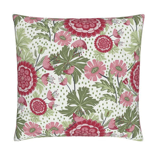 Bohemian Blossoms Cotton Linen Pillow Cover