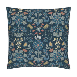 Marie's Garden Cotton Linen Pillow Cover