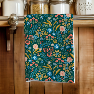 Abundant Garden Cotton Tea Towel