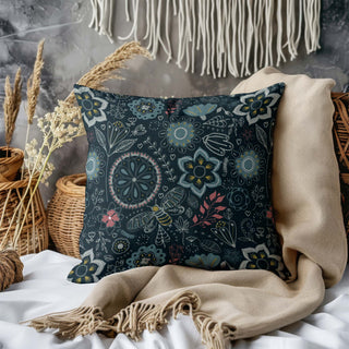 Simplicity Multi Cotton Linen Pillow Cover