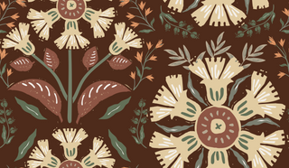 How to Make Surface Patterns from Linoleum Block Prints