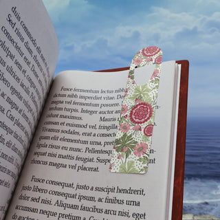 Bohemian Blooms Aluminum Bookmark