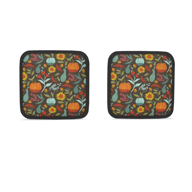 image of fall themed pot holders