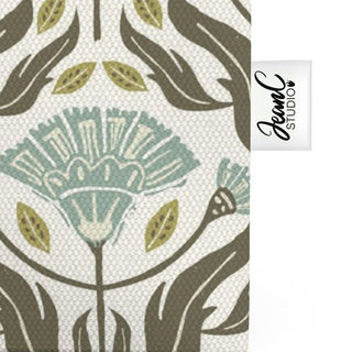 Block Print Garden Organic Cotton Tote