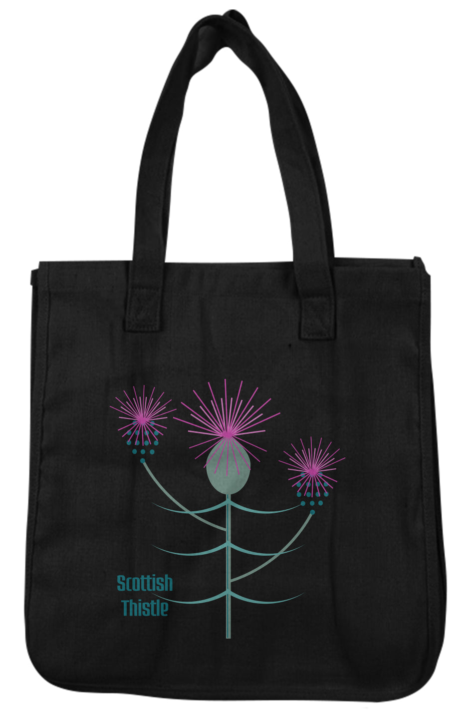 Scottish Thistle Hemp Market Tote