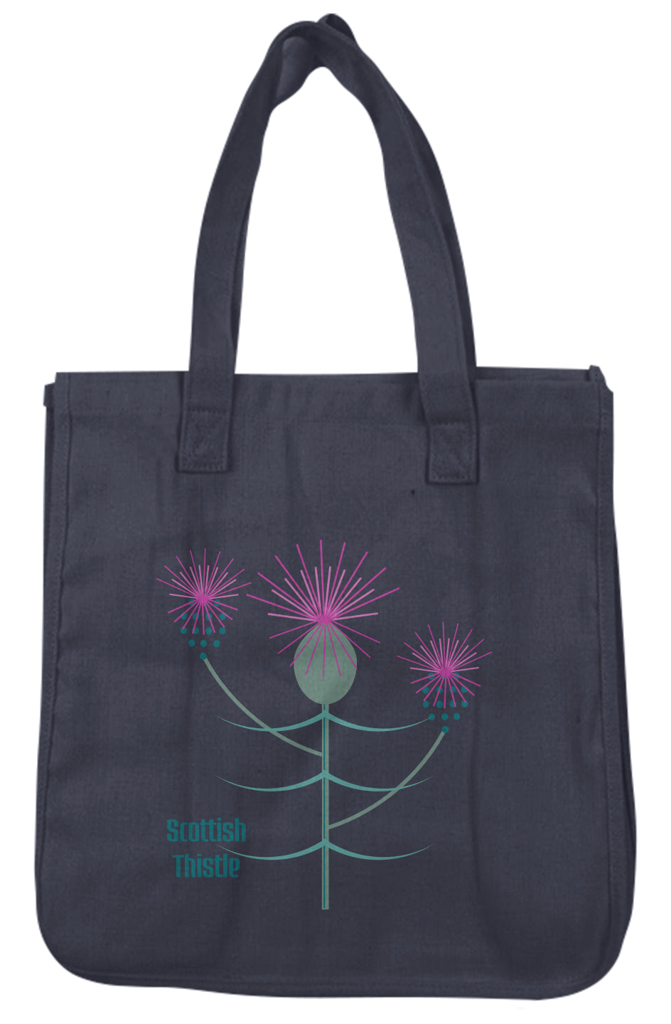 Scottish Thistle Hemp Market Tote